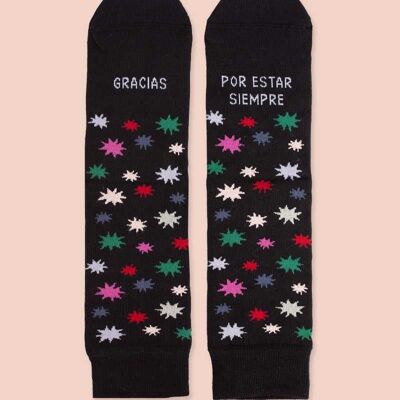 Socks "Thank you for always being there" Stars