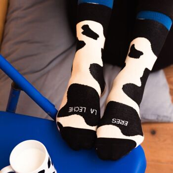 Chaussettes "Tu es le lait" 6