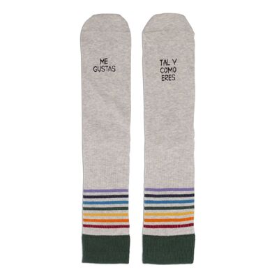 "I like you just the way you are" socks