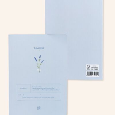 Cuaderno A5  "Lavender"