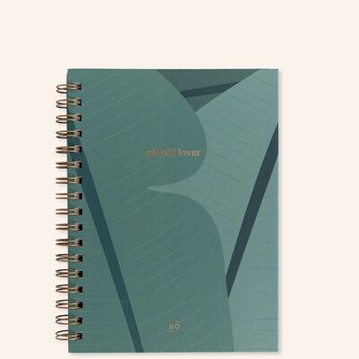 "Plant lover" notebook