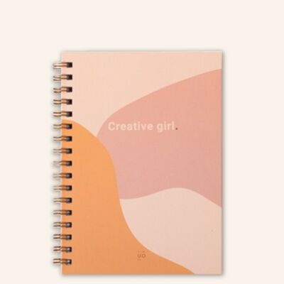 Notizbuch "Kreatives Mädchen"