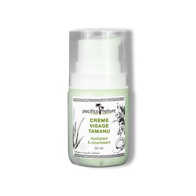 Face cream with Tamanu oil