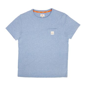 T-shirt 100% coton biologique Heavy - Bleu 1