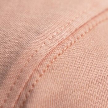 T-shirt 100% coton biologique Garment Dye - Rose 4