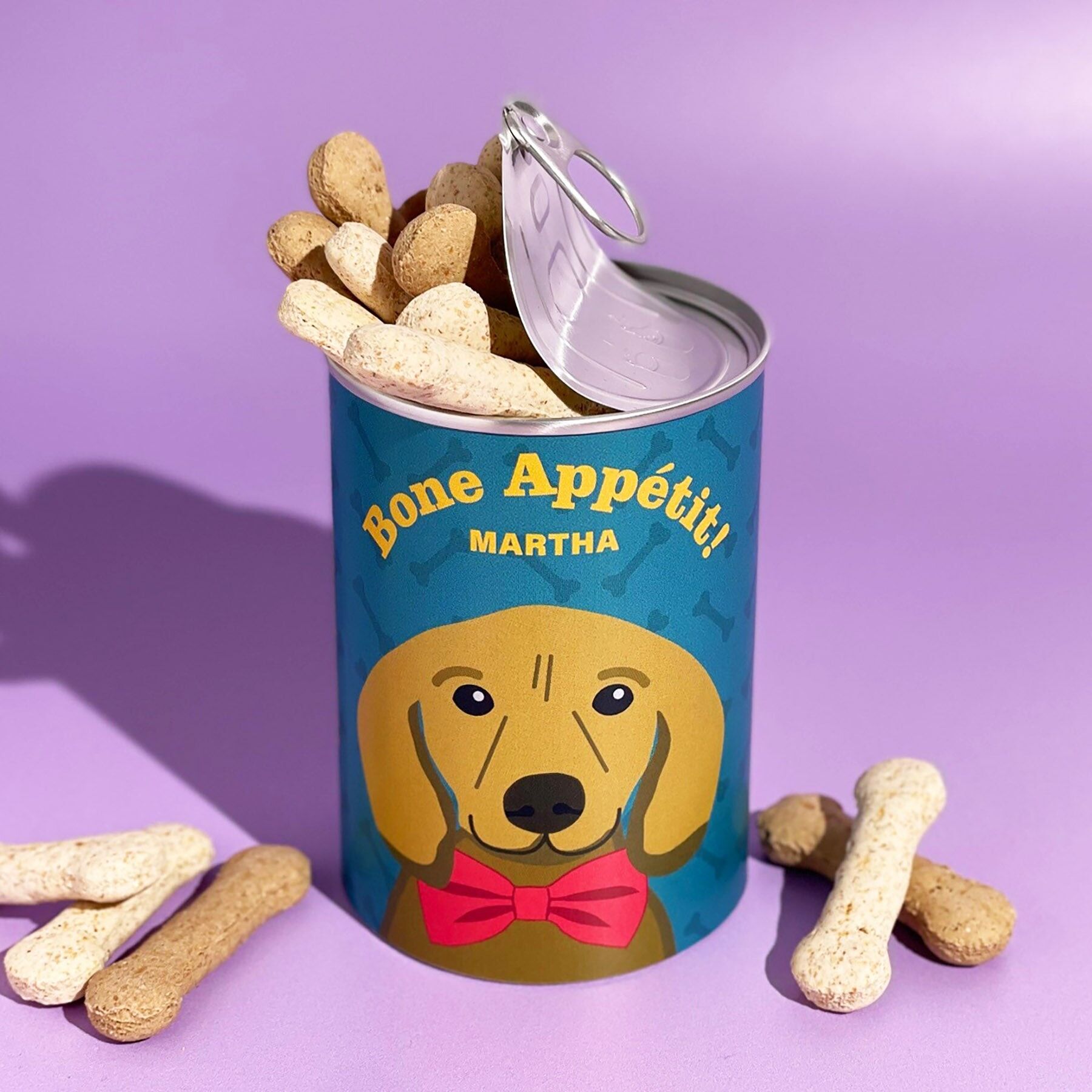 Personalised dog hotsell food container