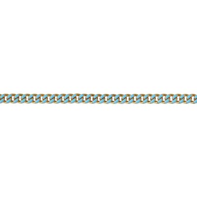 Polis Chain Bracelet - Turquoise Enamel