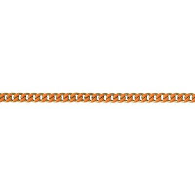 Bracelet chaîne Polis - Email Orange