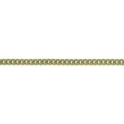 Polis Chain Bracelet - Green Enamel
