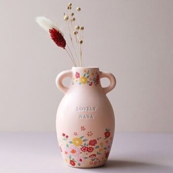 Grand vase floral Lovely Nana en céramique, H15,5 cm 3