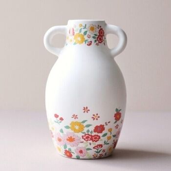 Grand vase floral en céramique Wonderful Mum, H15,5 cm 4