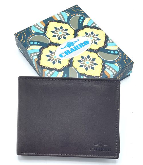 Prodotti Genuine leather wallet for men, Brand Charro, art. BLA1123.422
