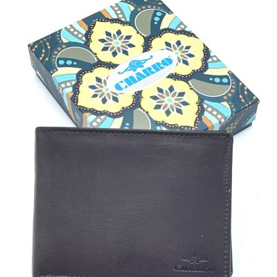 Prodotti Genuine leather wallet for men, Brand Charro, art. BLA1123.422