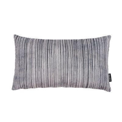 Melli Mello Walk the Line coussin décoratif petit gris