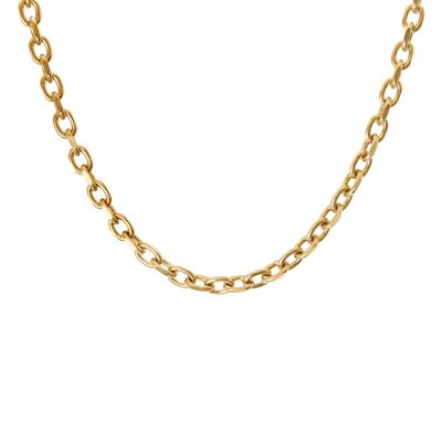 Halskette mit Cephee-Kette - Gold