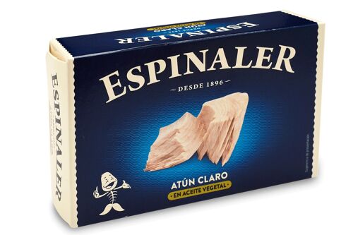 Atún Claro en Aceite Vegetal ESPINALER OL-120