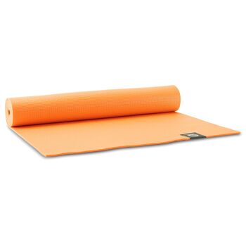 Tapis de yoga Trend 4,5mm, 183x61cm, jaune 2