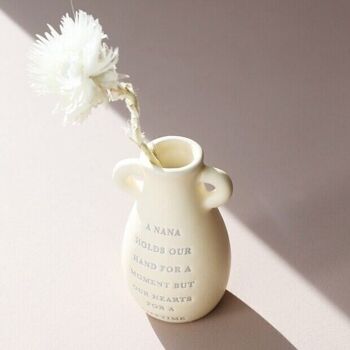 Petit mini vase en céramique Nana Bud, H8,7 cm 2