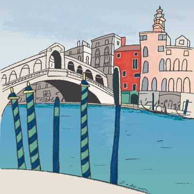 Rialto Bridge. Venice