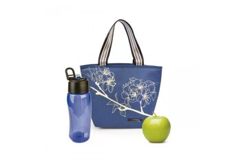 Tote Lunchbag Botanic Bleu 5