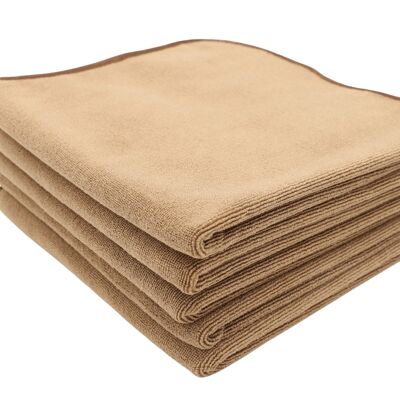 Chiffon Microfibre Classique Ultra Doux Bronze 40 X 40 cm