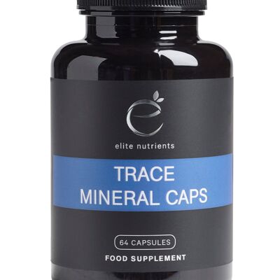 Trace Mineral Caps - 64 Capsules