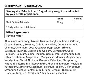 Minéraux d'origine végétale - 30 portions - Emballage individuel 2