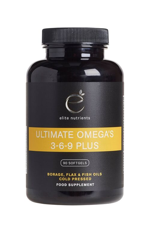 Ultimate Omegas 3-6-9 - 90 Soft Gel Capsules - 4 Pack