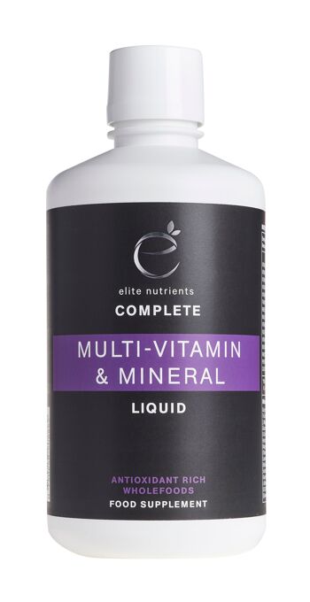 Liquide multi-vitamines et minéraux - 30 portions - Emballage individuel 1