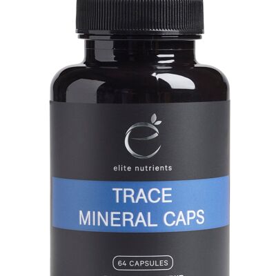 Trace Mineral Caps - 64 Capsules