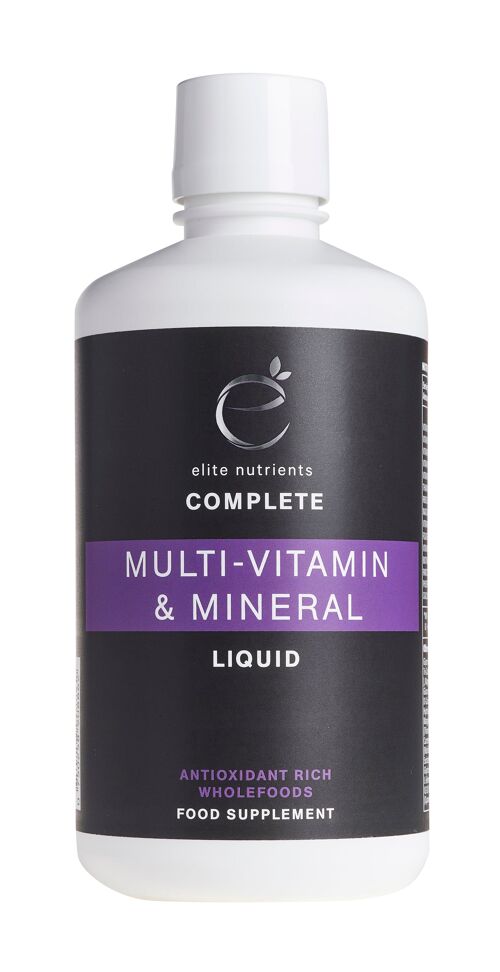 Multi Vitamin & Mineral Liquid - 30 Servings - Single Pack