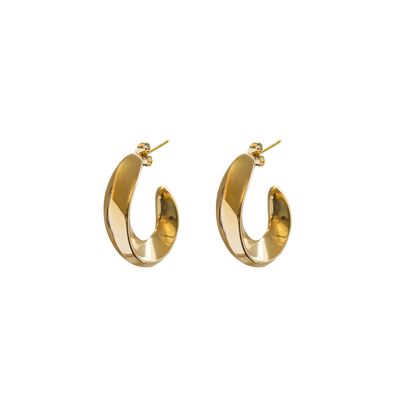 Adara hoop earrings - Gold