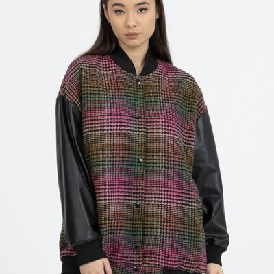 BLITZ - Blouson bomber tartan MULTICOLORE