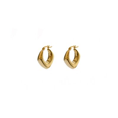 Mirza hoop earrings - Gold
