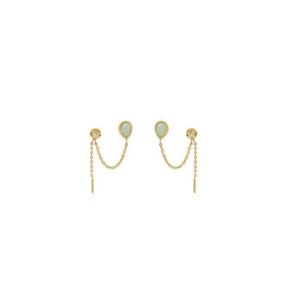 Cybele dangling earrings - Aventurine