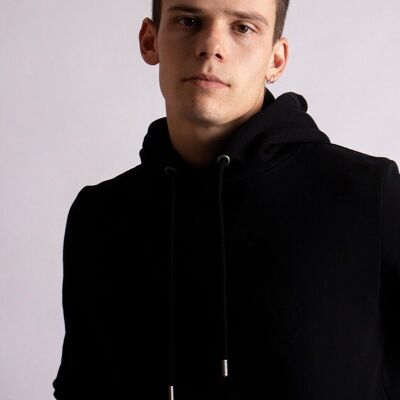 Hoodie Marke Schwarz