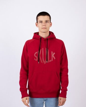 Sweat à capuche Original Rouge 2