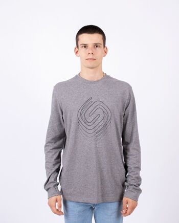 T-shirt Logo Blend Gris 2