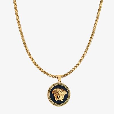 Gold Medusa Medallion