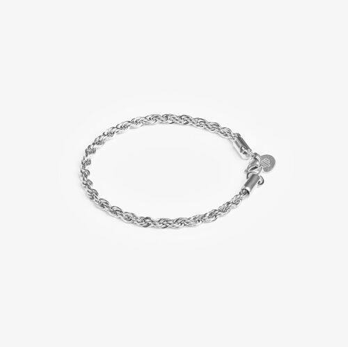 Bracelet Corde Argent