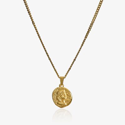 Gold Roman Pendant - Gold