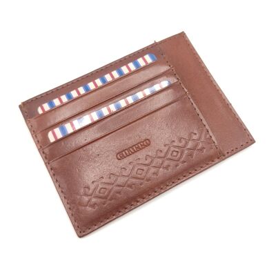Porte-cartes en cuir véritable pour hommes, marque Charro, art. 614921.335