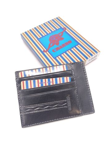 Porte-cartes en cuir véritable pour hommes, marque Charro, art. 615921.394 3