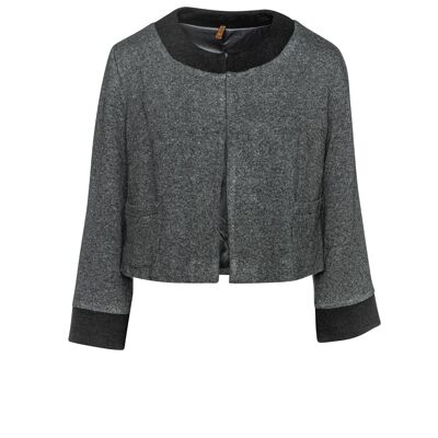 Anthracite Long Sleeve Bolero