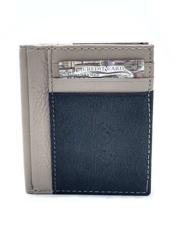 Porte-cartes en cuir véritable pour hommes, marque Coveri Collection, art. 517054.335 19