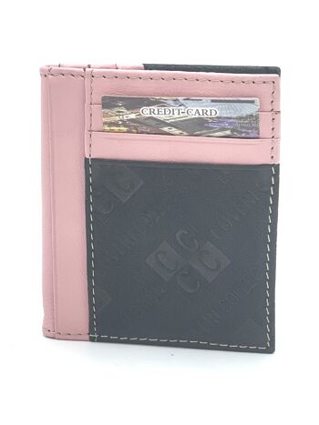 Porte-cartes en cuir véritable pour hommes, marque Coveri Collection, art. 517054.335 25