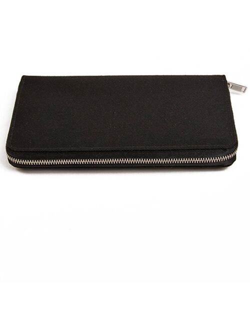 Cubicbag wallet zip L - schwarz