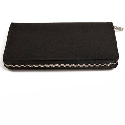 Cubicbag wallet zip L - schwarz