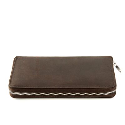 Cubicbag wallet zip L - braun