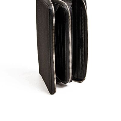 Cubicbag wallet zip L - khaki / black